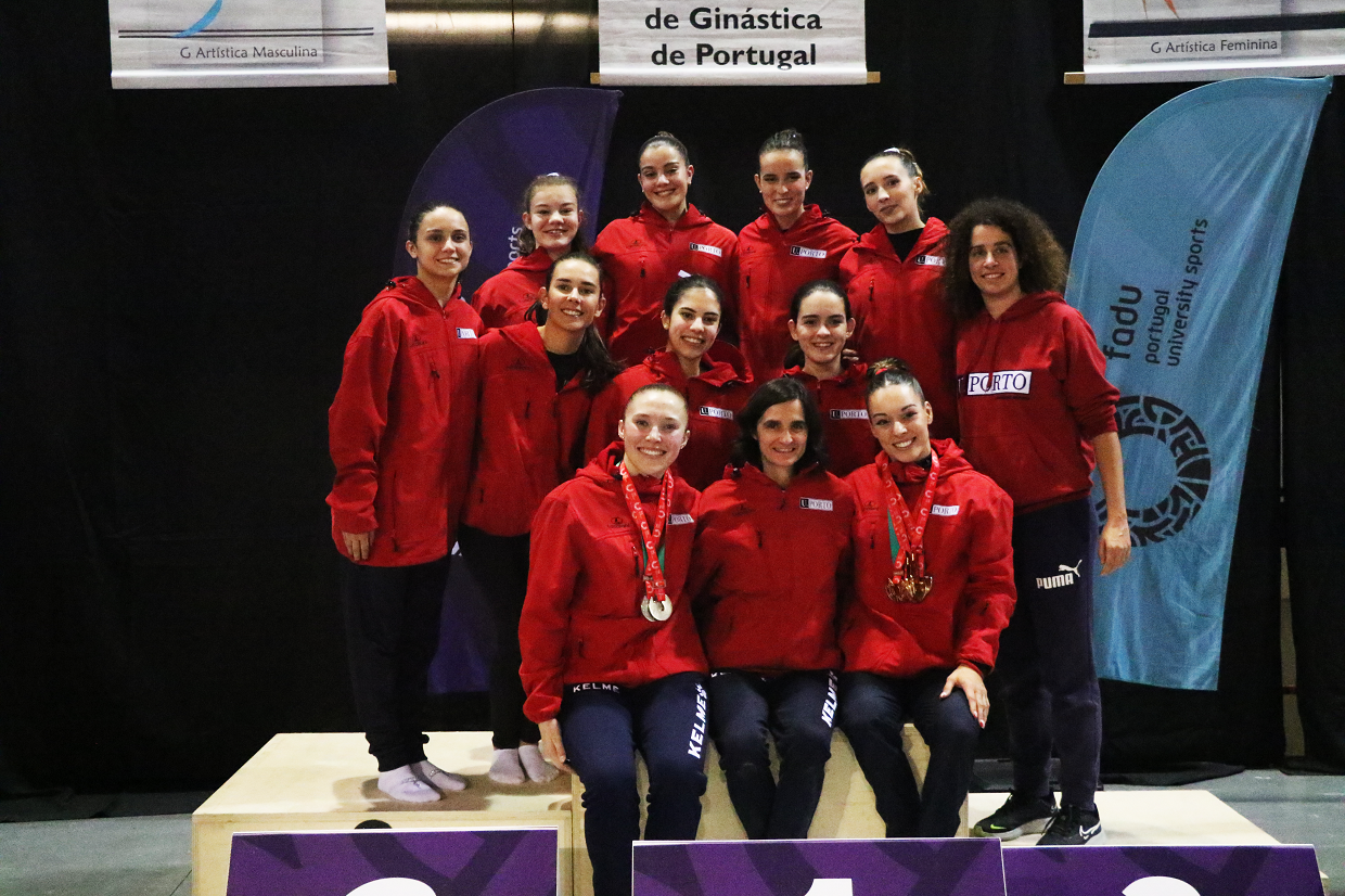 U Porto encerra 2023 de ouro na Ginástica Artística Feminina CDUP