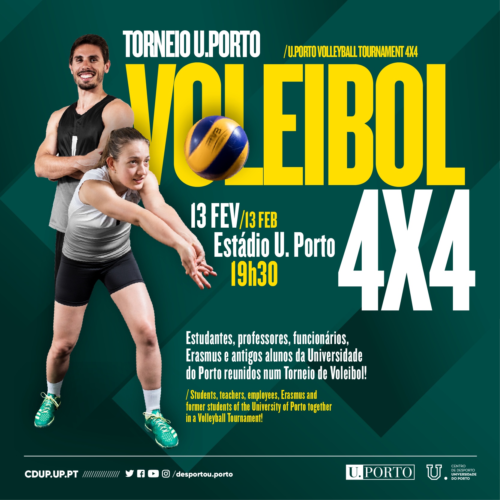 Torneio de Voleibol 4x4