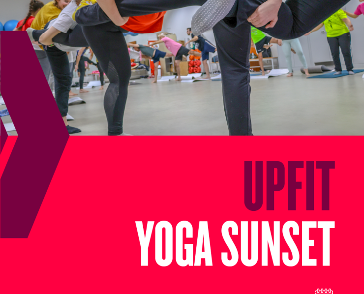 post ig upfit yoga sunset