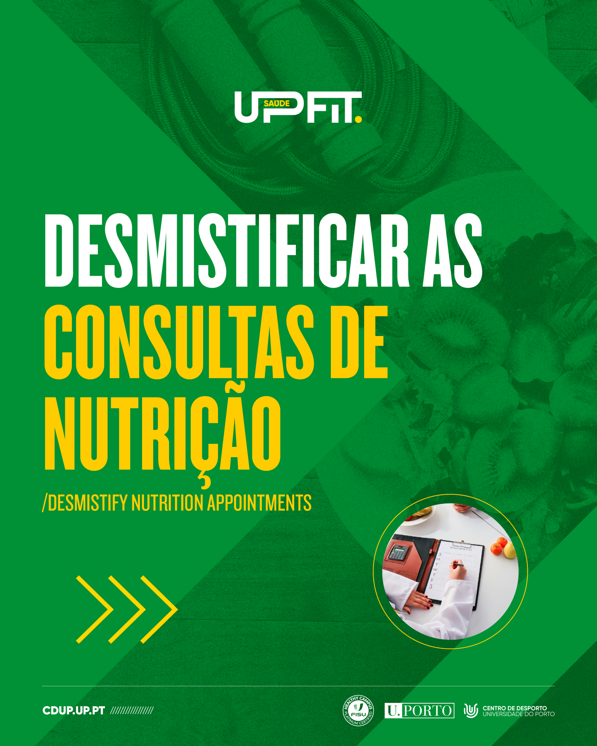 Desmistificar as consultas de nutrição