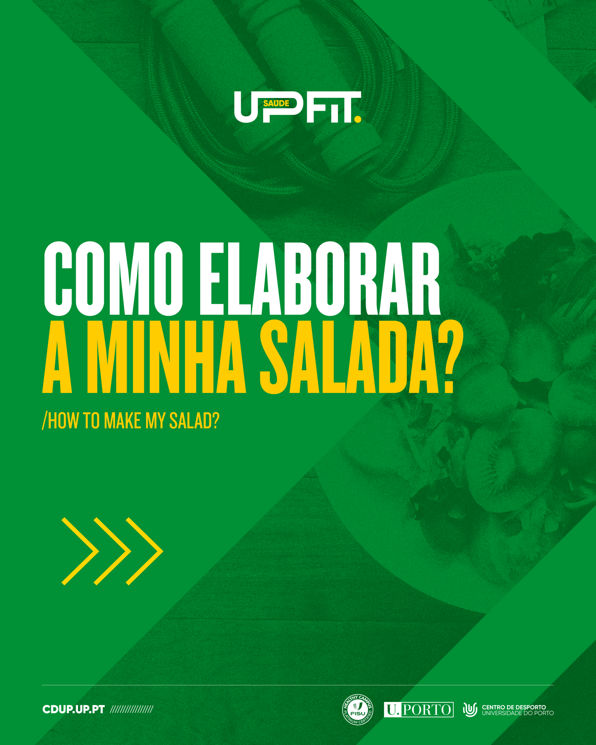 como elaborar a minha salada?
