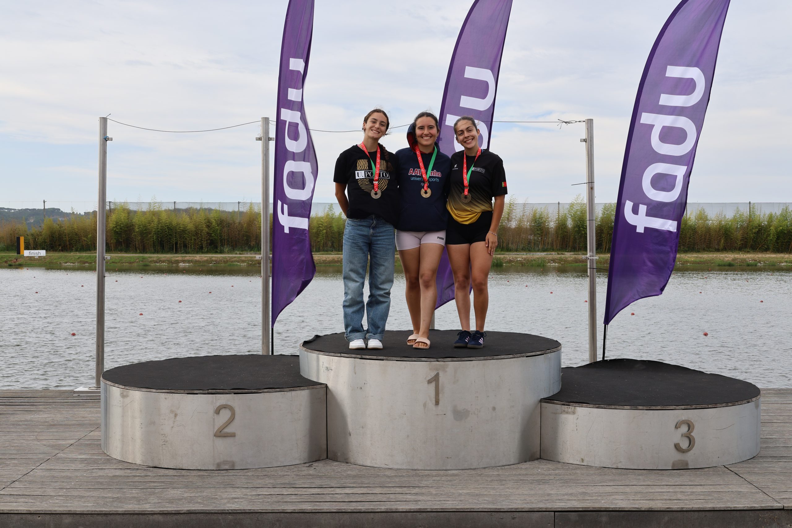 Ana Sofia Ferreira e Rita Morgado - medalhadas Canoagem 2024/2025