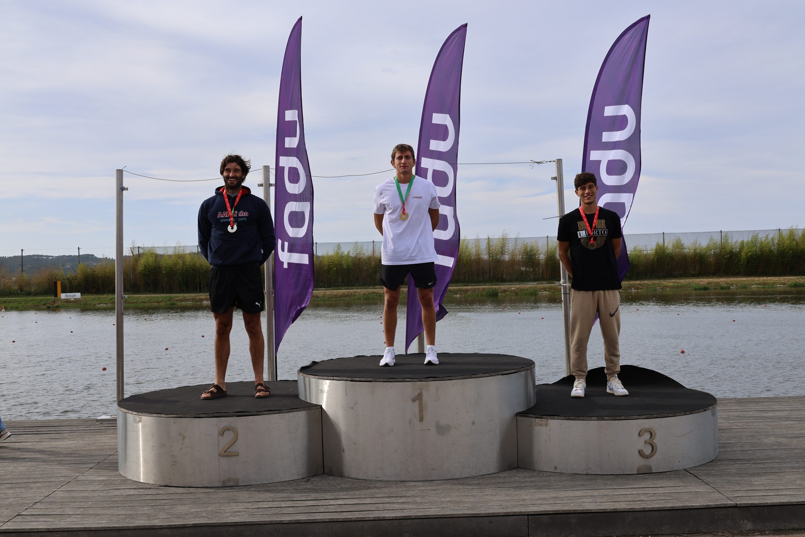 Ricardo Gonçalves, medalhado CNU Canoagem 24/25