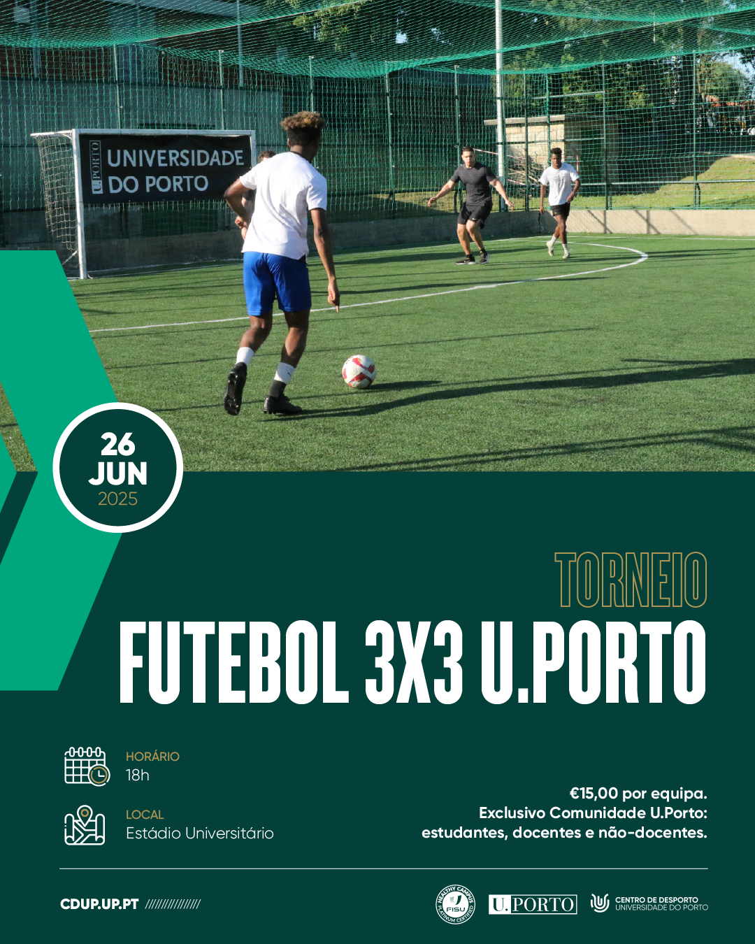 Torneio Futebol 3X3 U.Porto 2025
