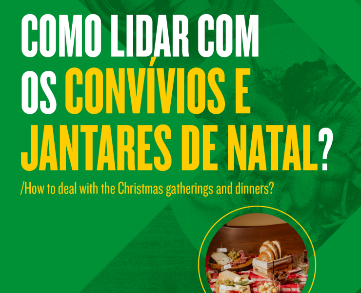 Como lidar com os jantares e convívios de natal?
