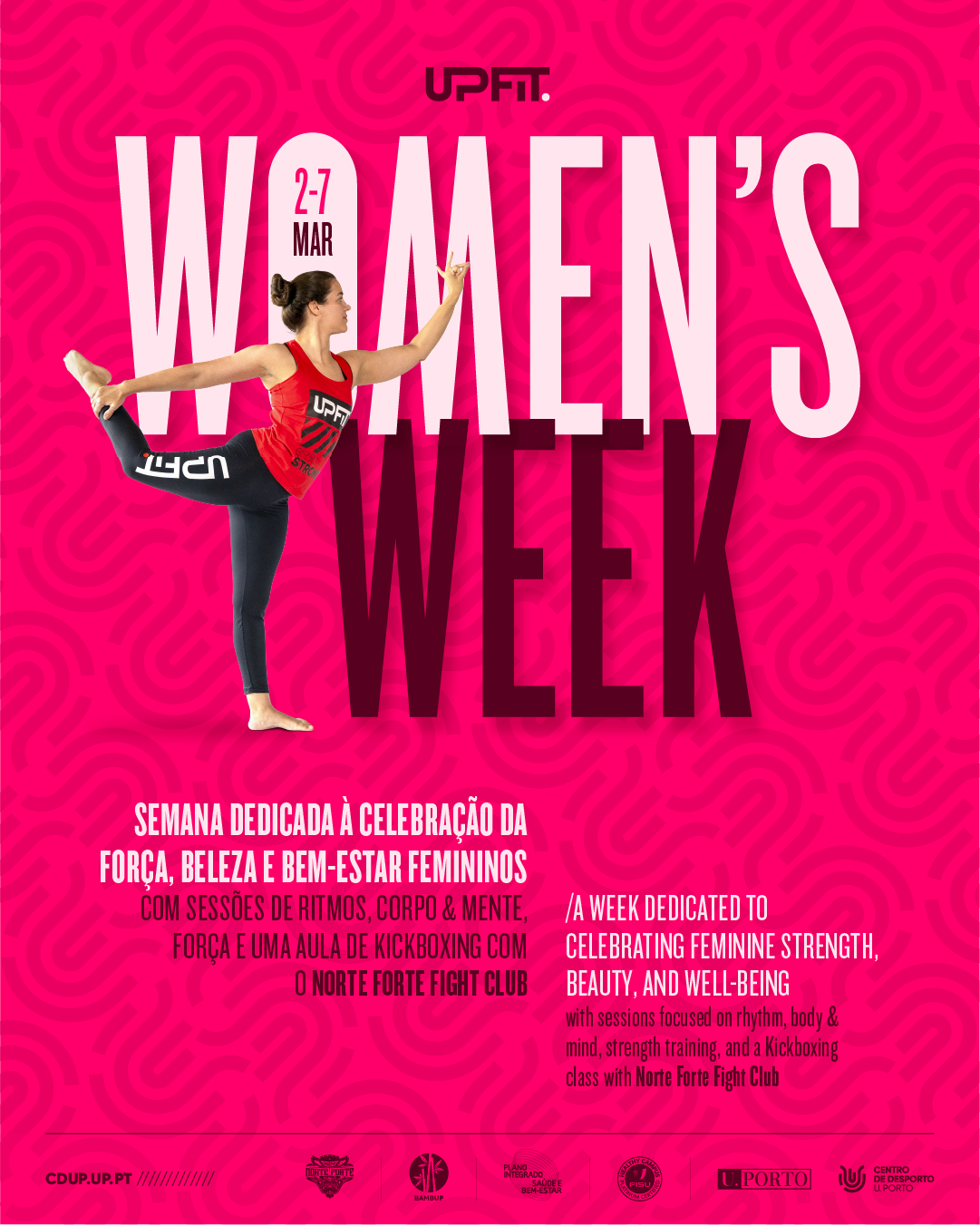 UPFit Women Week 2026 – imagem de capa